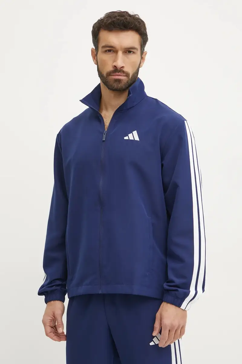 tuta da ginnastica 3S WV TT TS uomo colore blu navy JC5391 miniatura 3