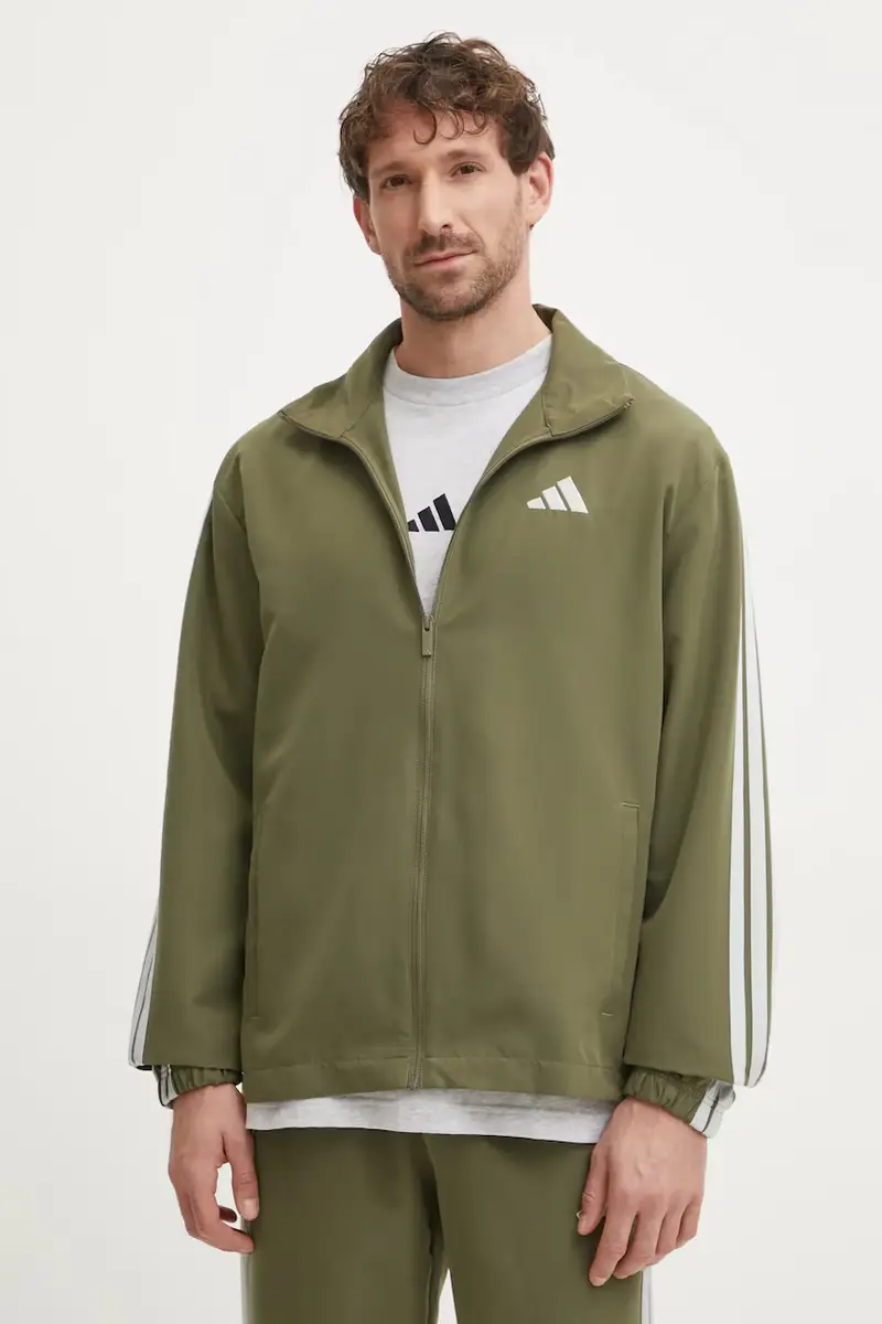 tuta da ginnastica 3S WV TT TS uomo colore verde JI8850 miniatura 3