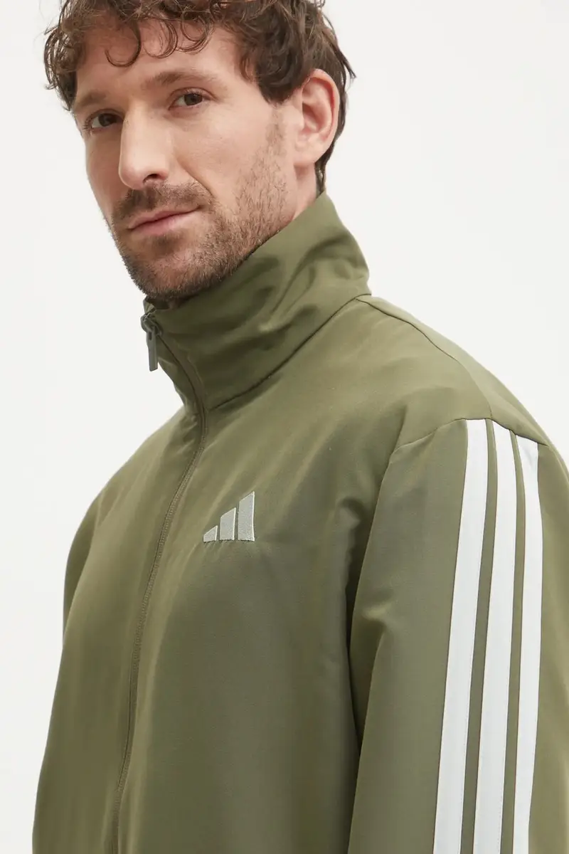 tuta da ginnastica 3S WV TT TS uomo colore verde JI8850 miniatura 5