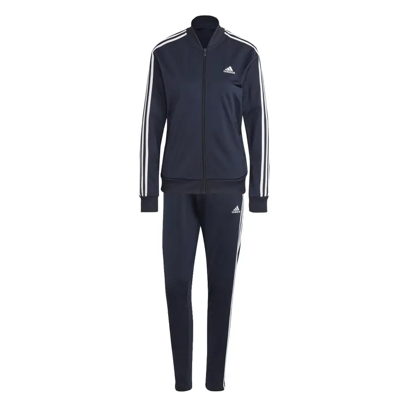 Tuta da ginnastica a 3 strisce da donna adidas Essentials Bleu