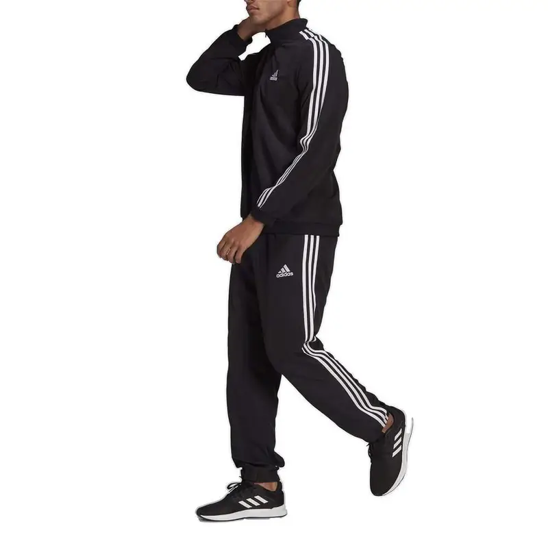 Tuta da ginnastica adidas Aeroready Essentials Regular-Fit 3-Bandes | Adidas Nero