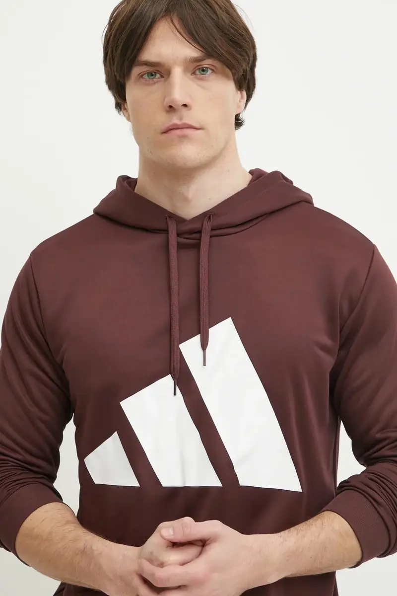 tuta da ginnastica BL FT HD TS uomo colore granata JI8867 miniatura 5