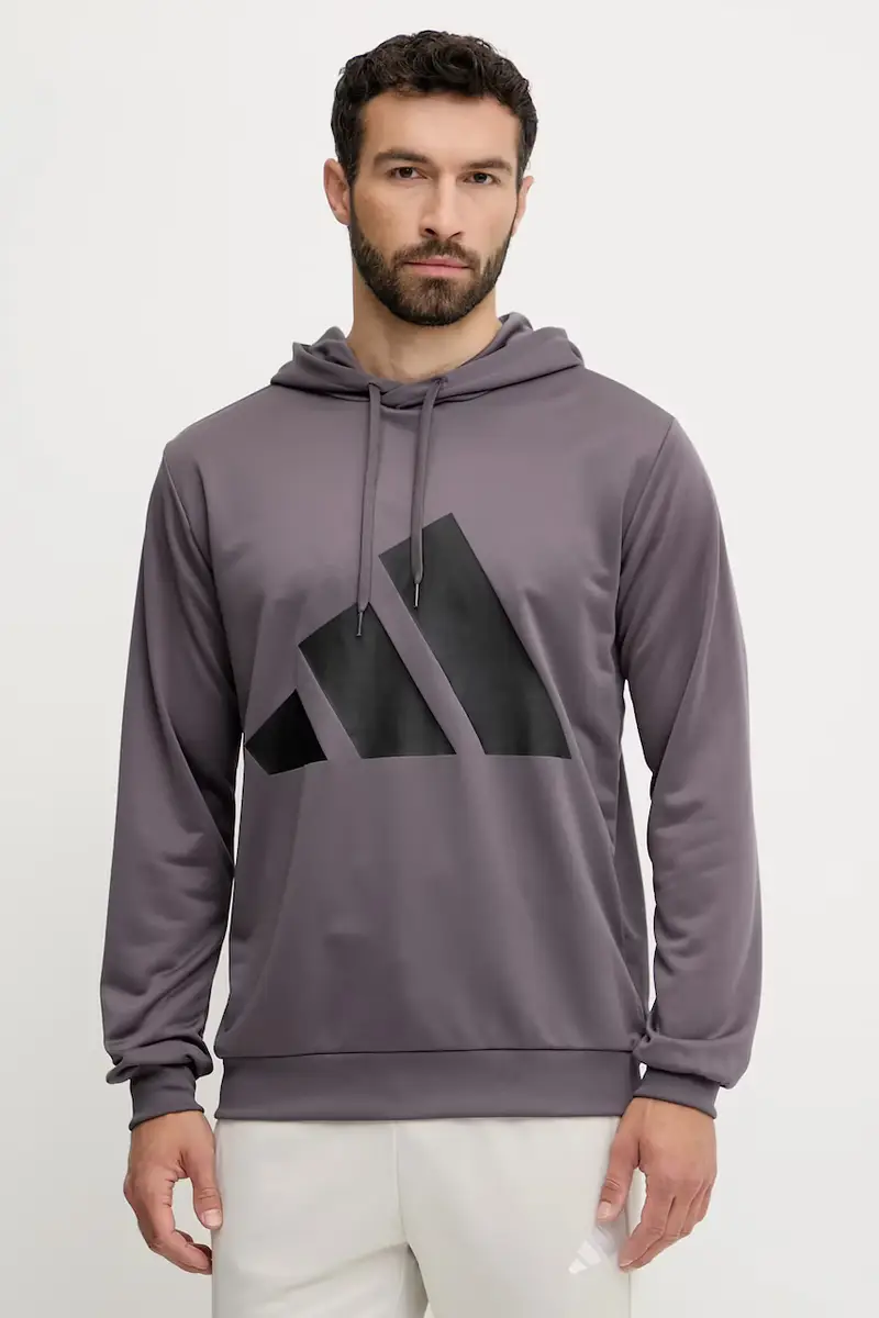 tuta da ginnastica BL FT HD TS uomo colore grigio JI8871 miniatura 2