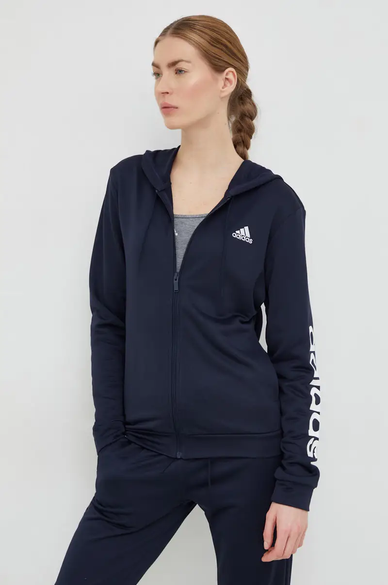tuta da ginnastica donna IC3431 Blu navy miniatura 3