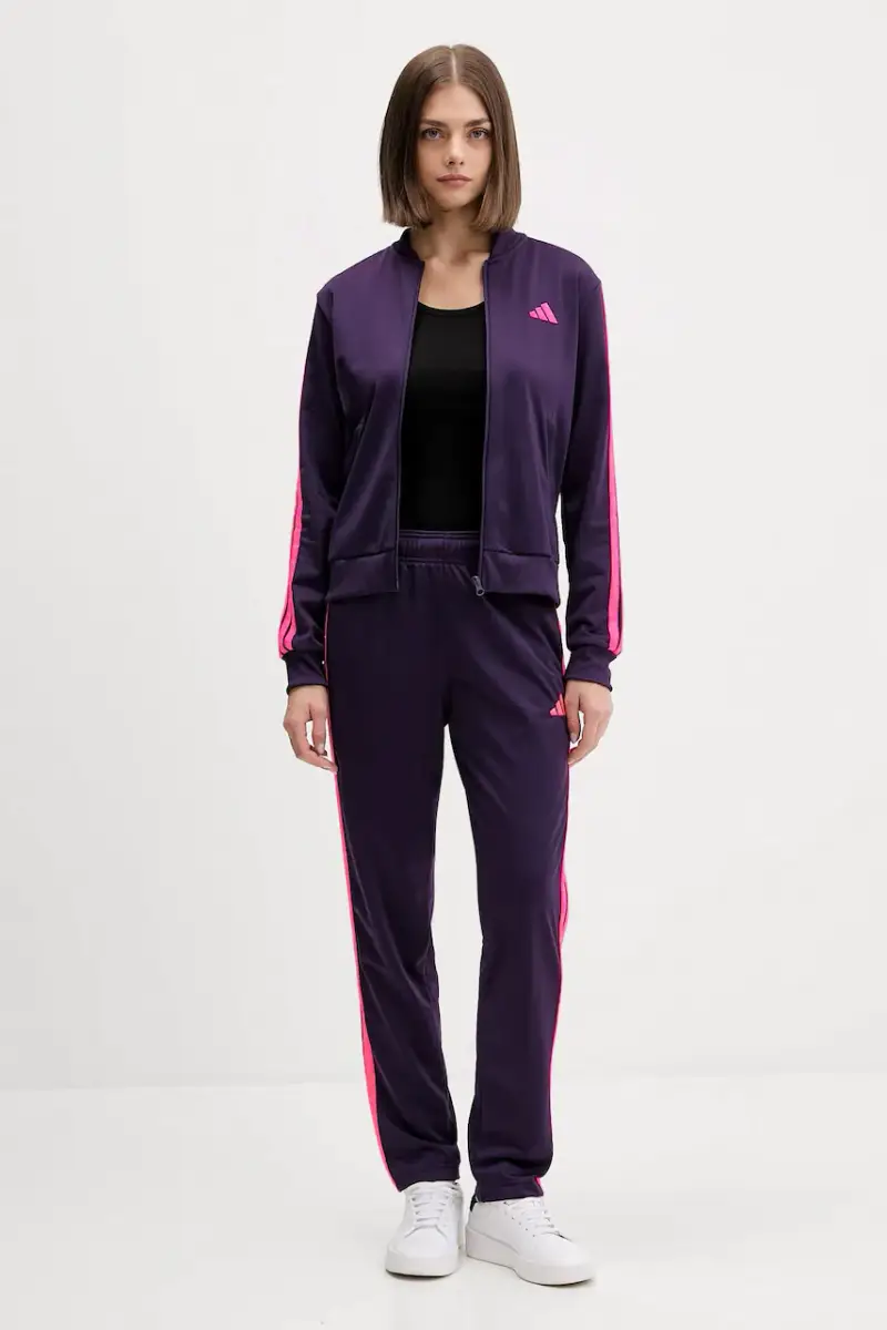 tuta da ginnastica Ess 3S donna colore violetto JX0510