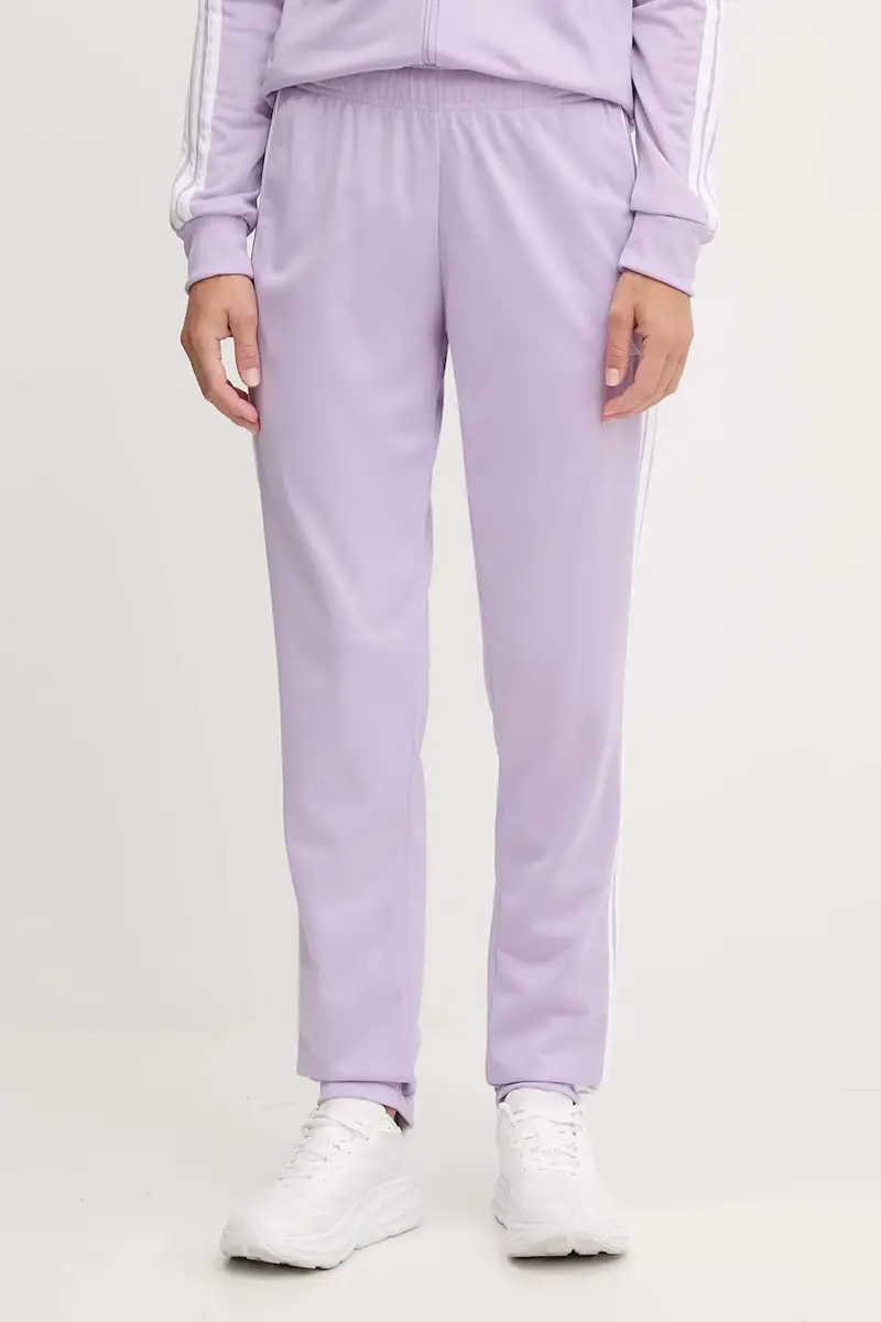 tuta da ginnastica Ess 3S donna colore violetto JX0511 miniatura 3