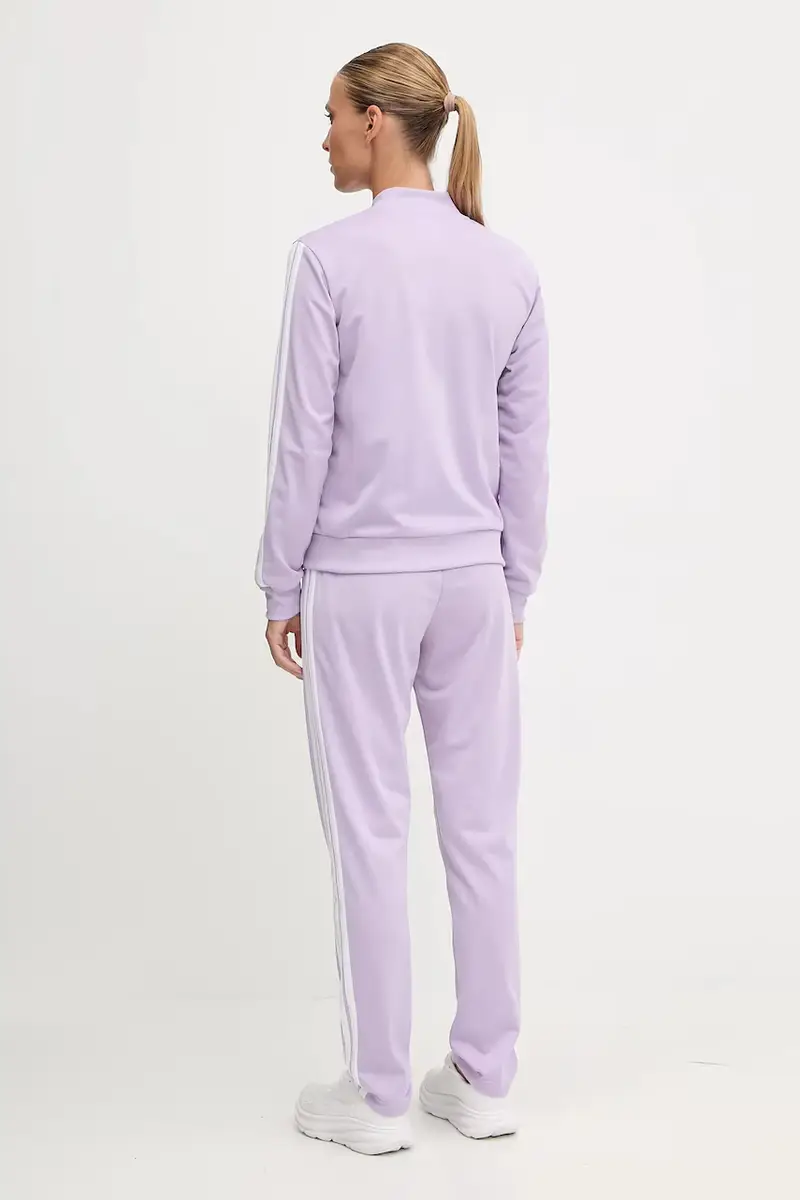 tuta da ginnastica Ess 3S donna colore violetto JX0511 miniatura 4