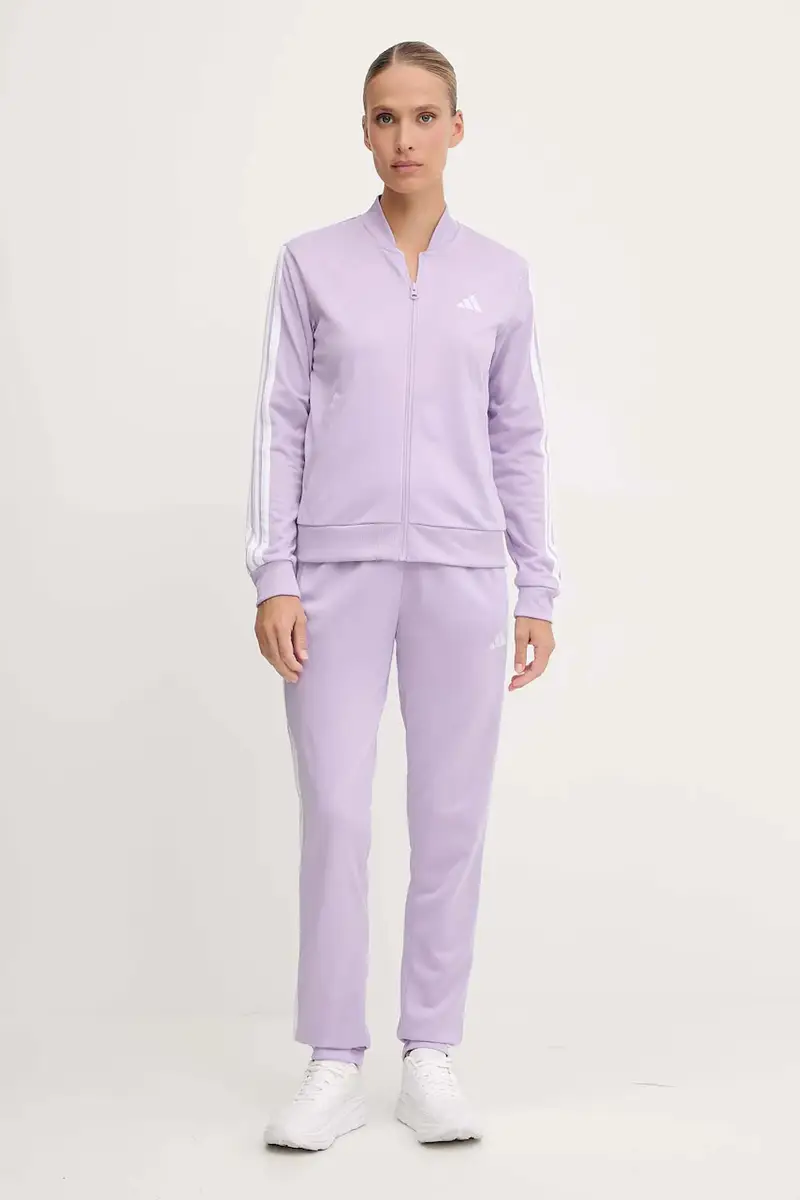 tuta da ginnastica Ess 3S donna colore violetto JX0511
