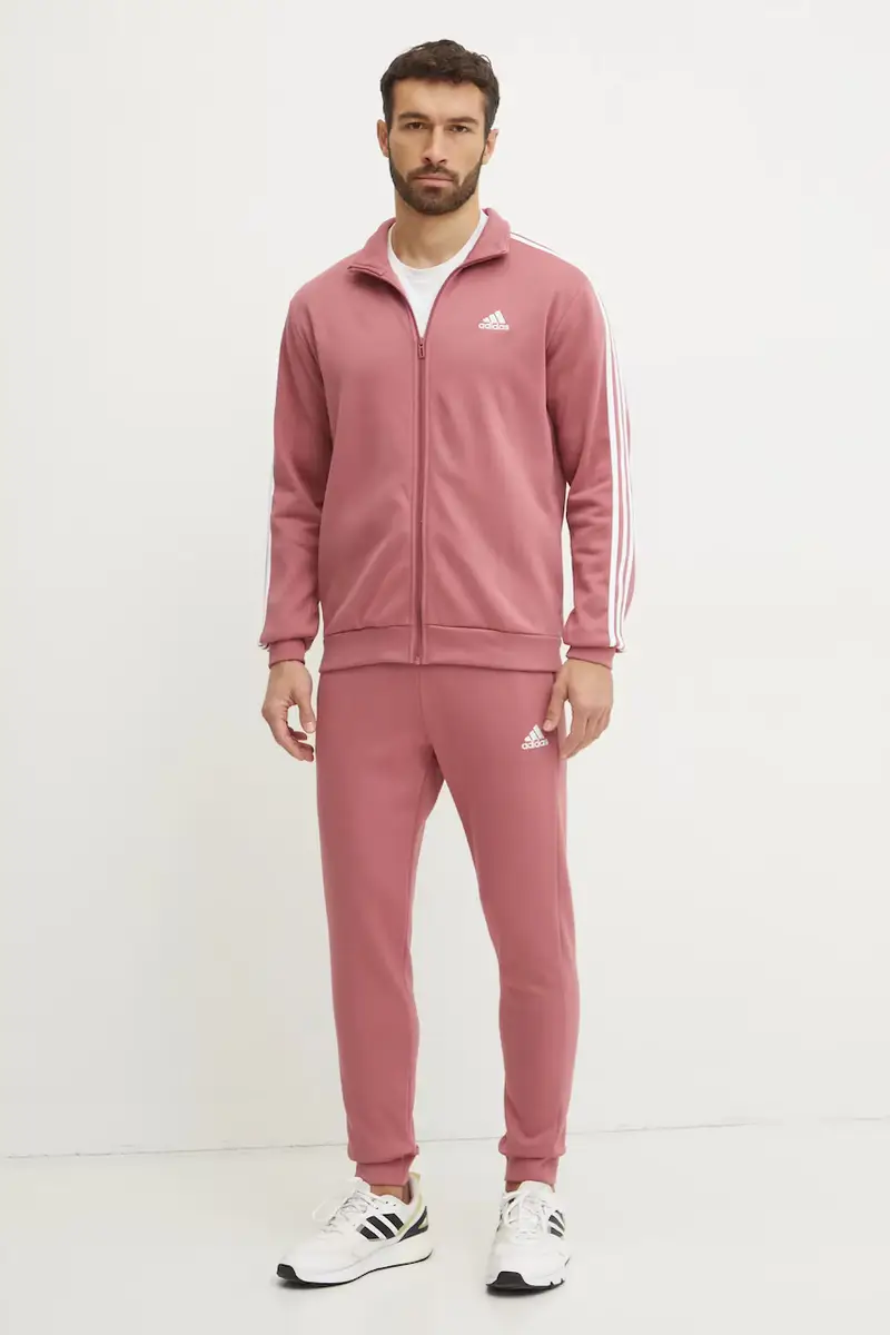 tuta da ginnastica Essentials uomo colore rosa IY6661