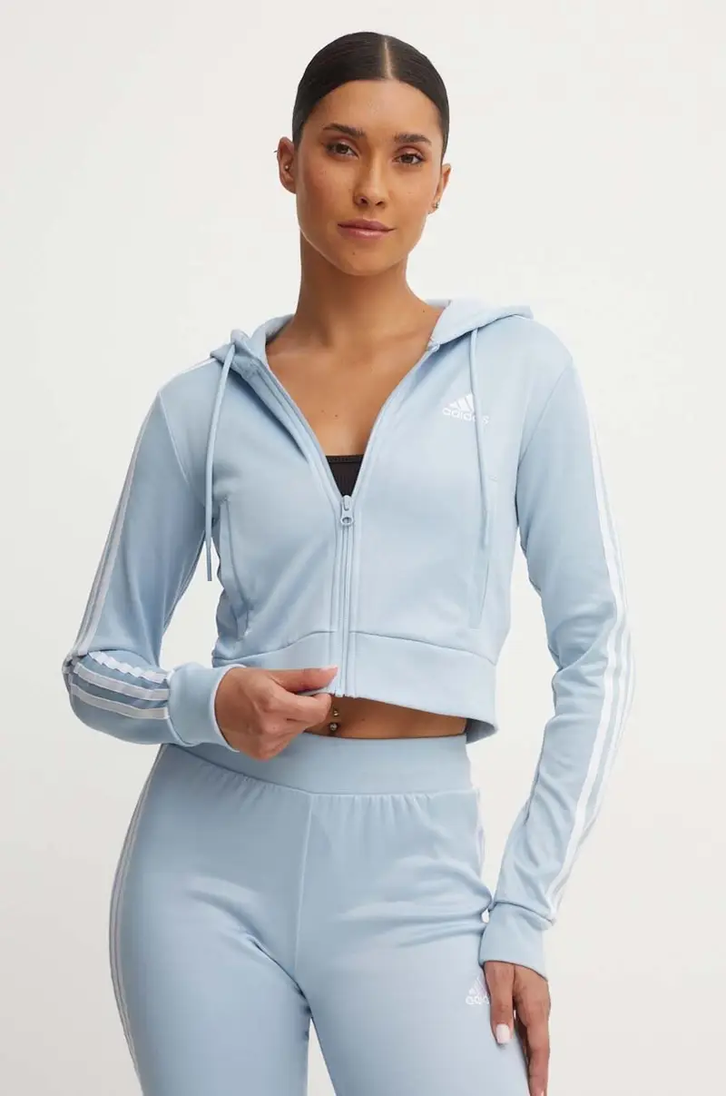 tuta da ginnastica Glam donna colore blu IX1118 miniatura 3