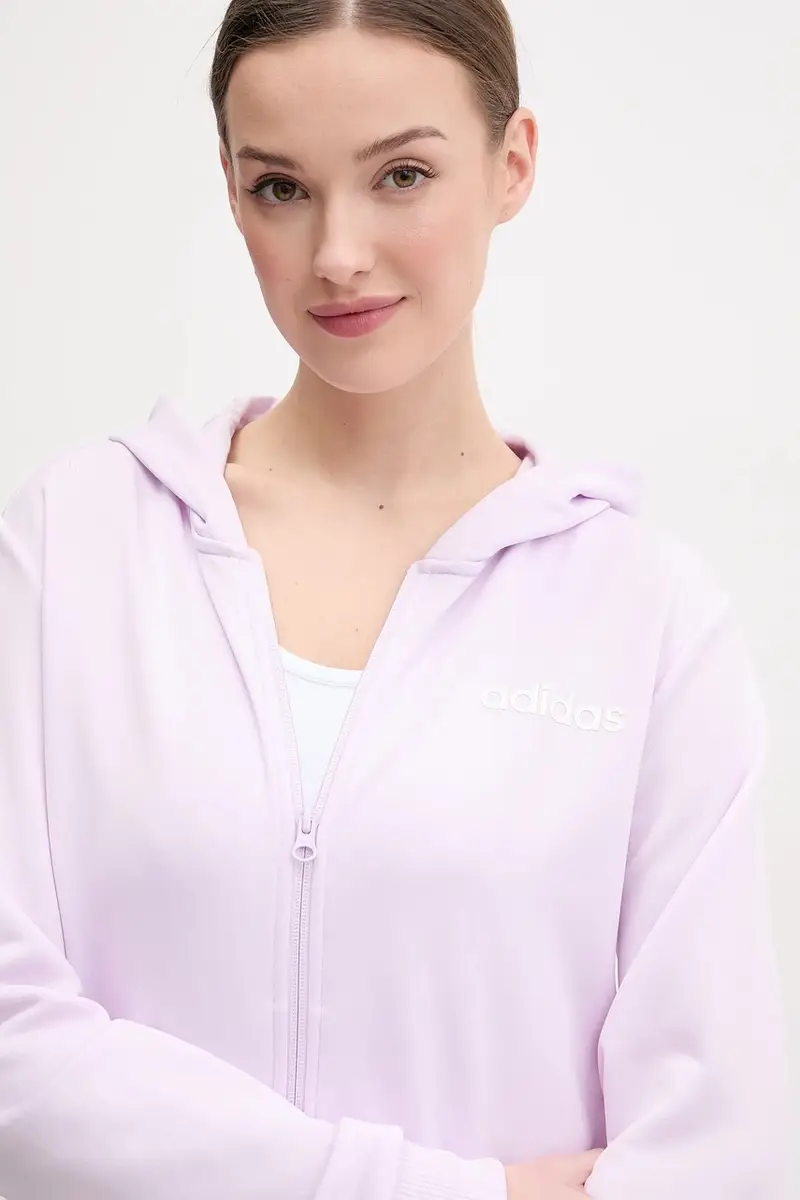 tuta da ginnastica Linear donna colore violetto JD2700 miniatura 5