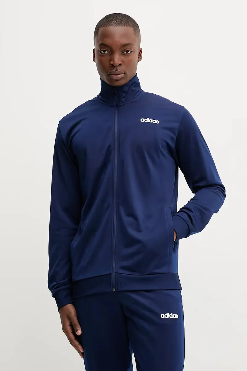 tuta da ginnastica Linear Tracksuit uomo colore blu navy JN1809 miniatura 2