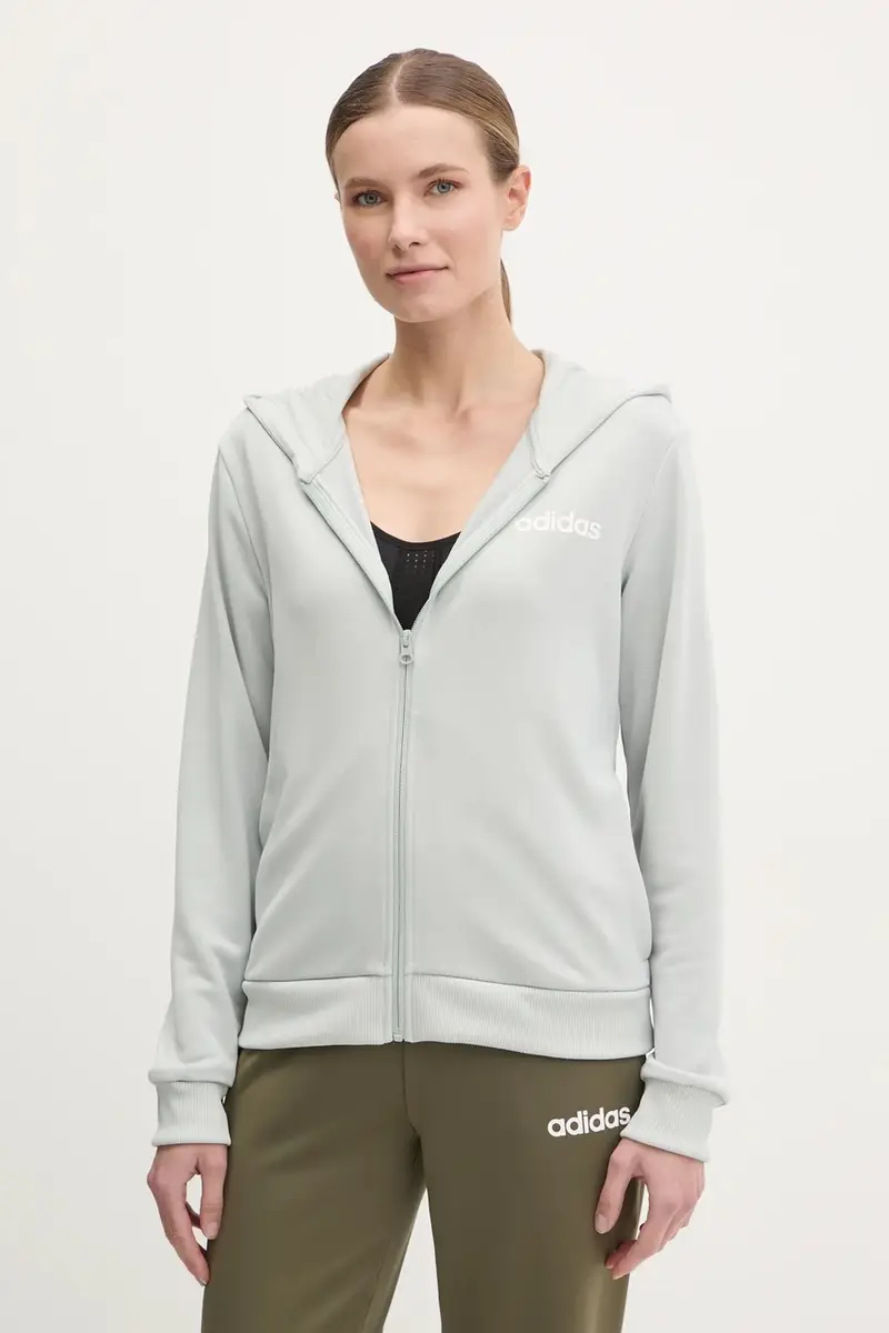 tuta da ginnastica LINEAR TS donna colore grigio JD2697 miniatura 3