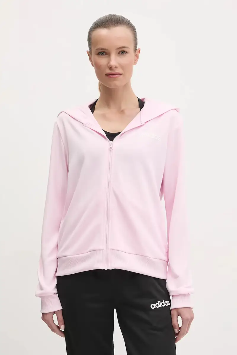 tuta da ginnastica LINEAR TS donna colore rosa JD2702 miniatura 3