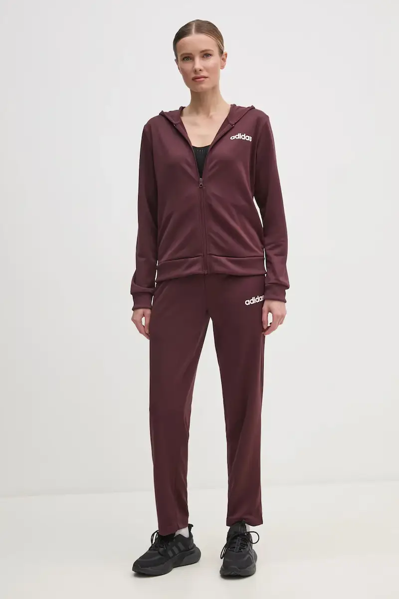 tuta da ginnastica LINEAR TS donna colore rosso JD2698