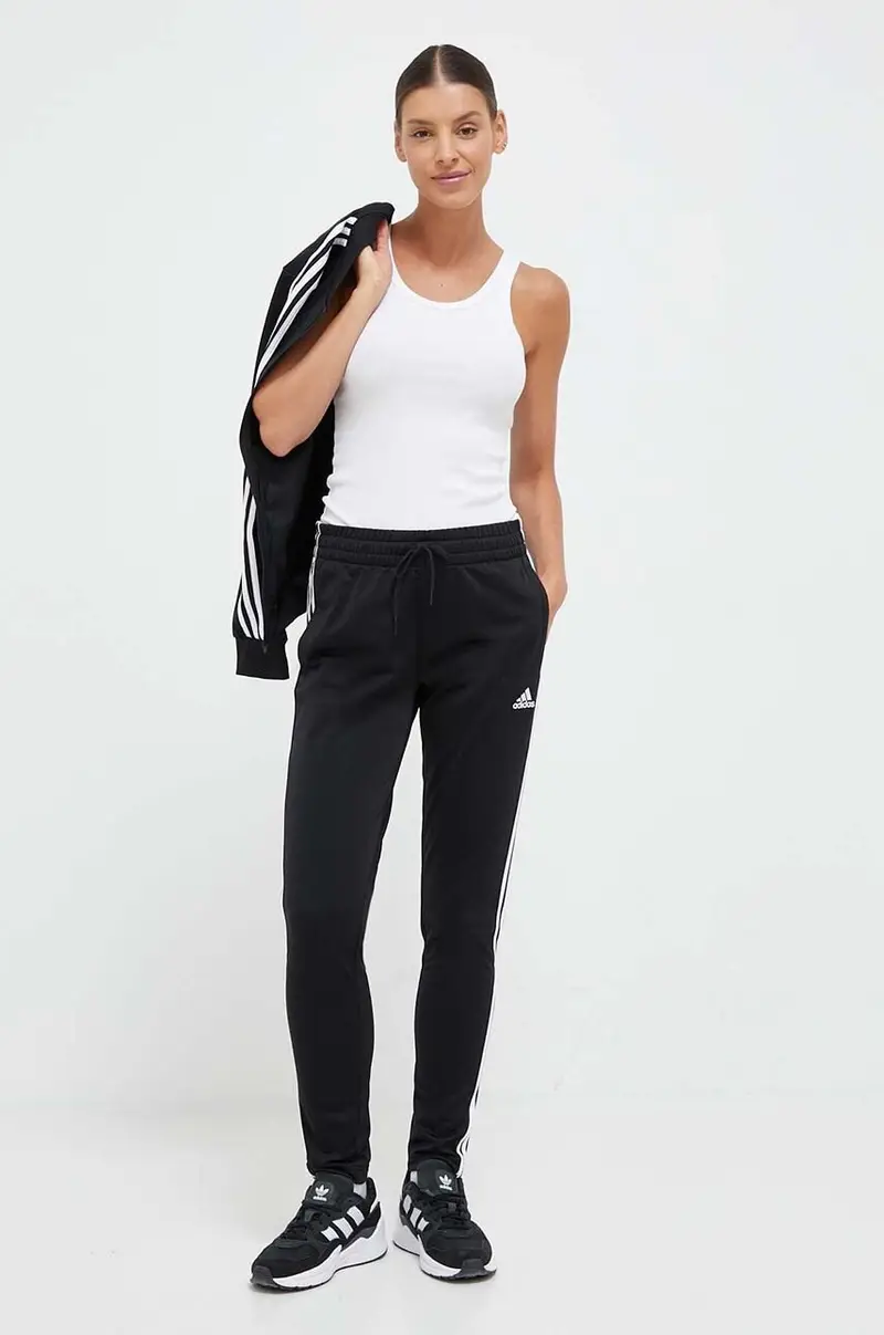 tuta da ginnastica SPORTY STREET donna colore nero