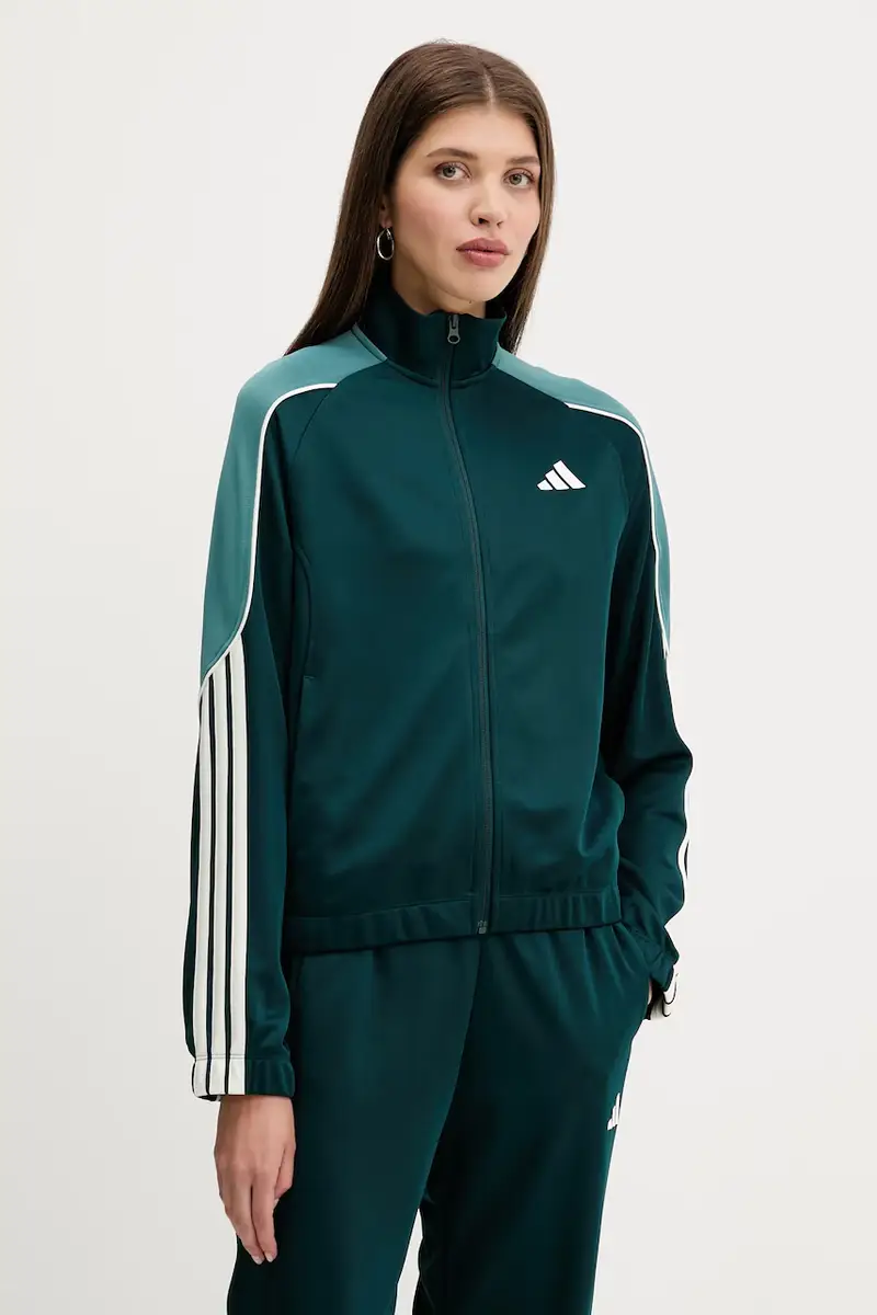 tuta da ginnastica Stadium donna colore verde JX0472 miniatura 2