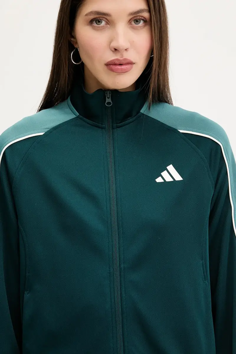 tuta da ginnastica Stadium donna colore verde JX0472 miniatura 5