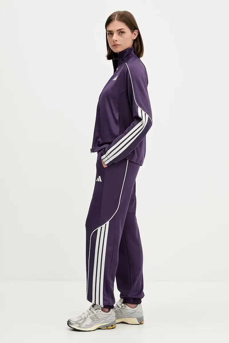 tuta da ginnastica Stadium donna colore violetto JX1804 miniatura 2