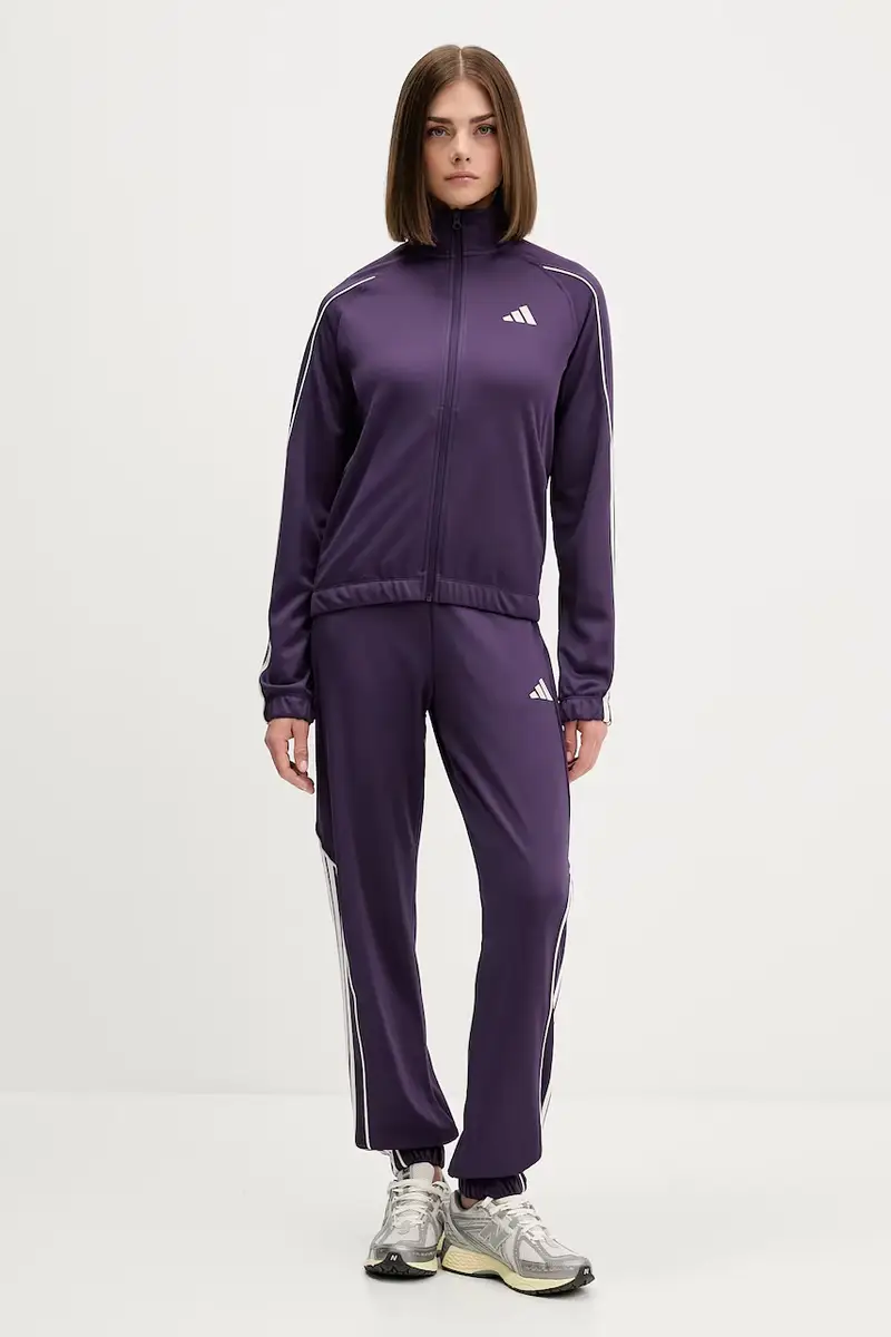 tuta da ginnastica Stadium donna colore violetto JX1804