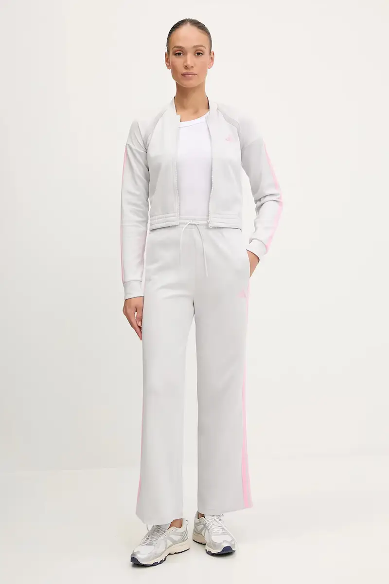 tuta da ginnastica TEAMSPORT donna colore grigio JL7336