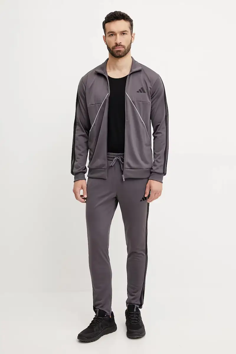 tuta da ginnastica Tiro uomo colore grigio JI8863