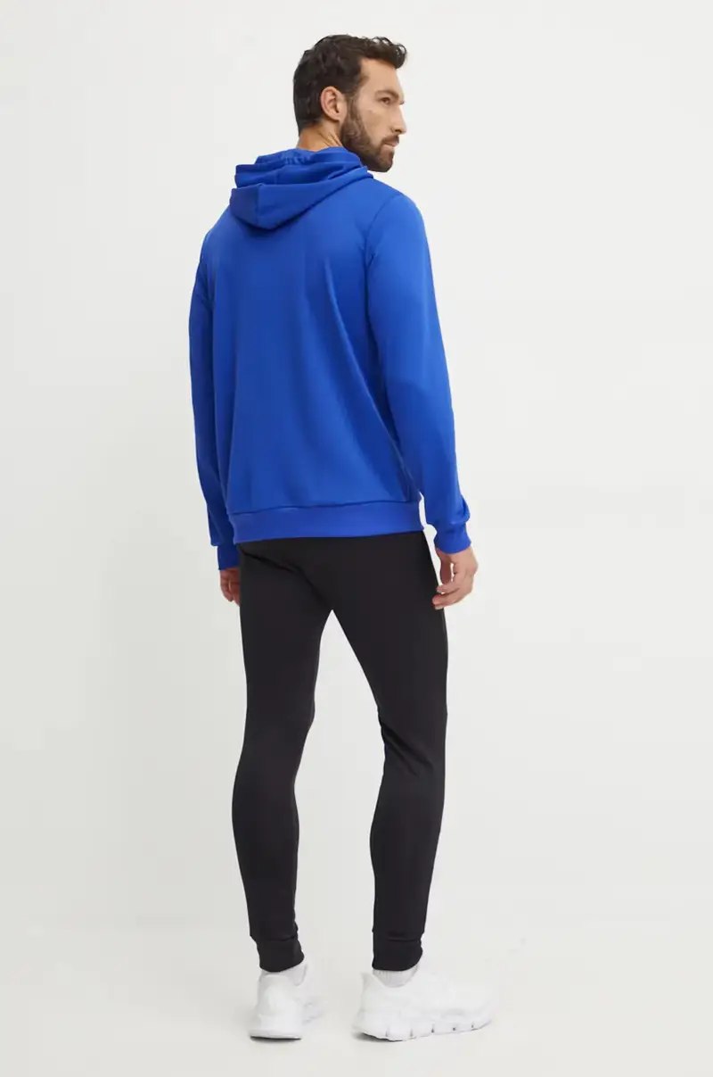 tuta da ginnastica uomo colore blu IY6659 miniatura 2