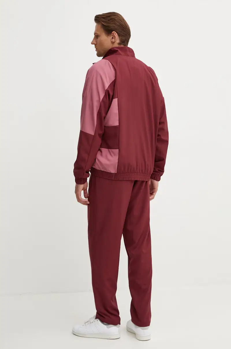 tuta da ginnastica uomo colore granata IY6675 miniatura 2