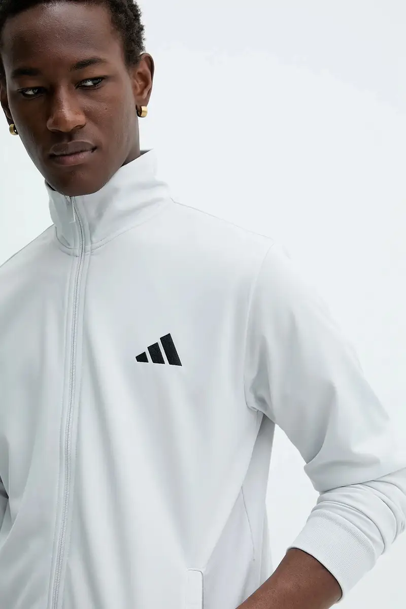 tuta da ginnastica uomo colore grigio KB5271 miniatura 5