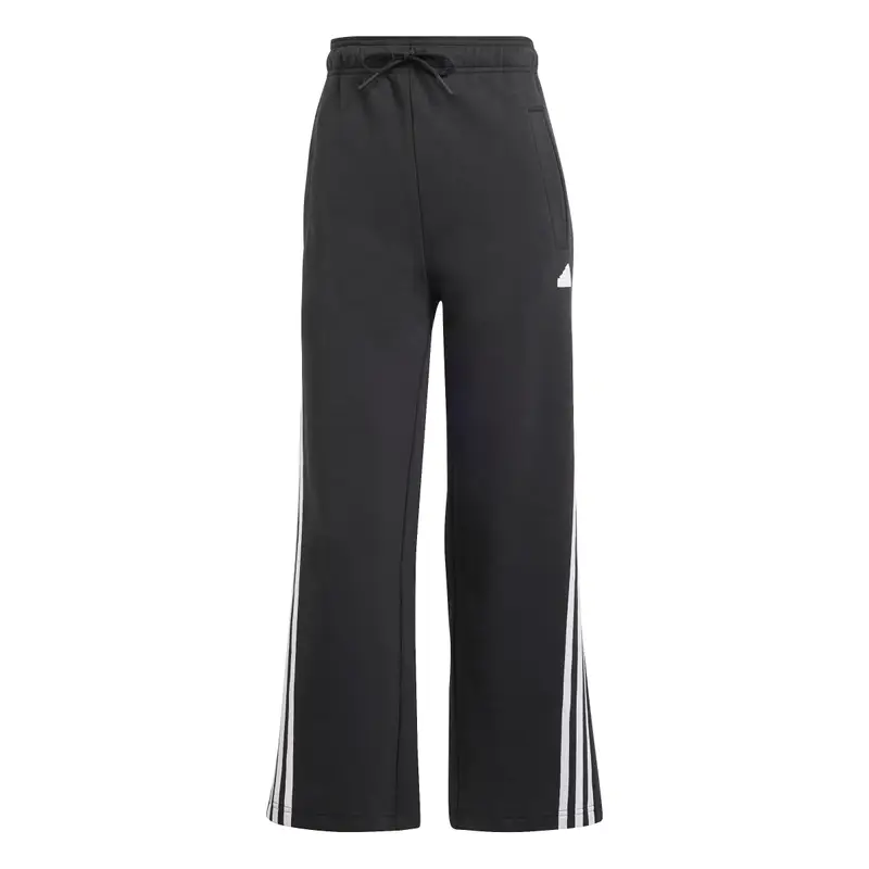 Tuta da jogging da donna adidas Future Icons 3 Stripes Open Hem Noir