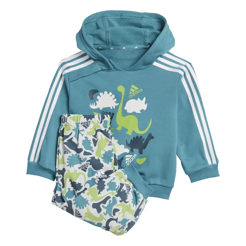 Tuta Dino Camo Allover Print French Terry | Adidas Blu