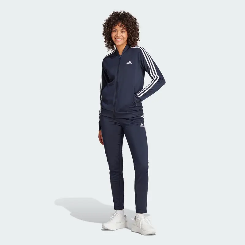 Tuta Essentials 3-Stripes | Adidas Blu petrolio