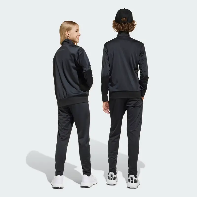 Tuta Essentials Climacool Junior Black miniatura 4