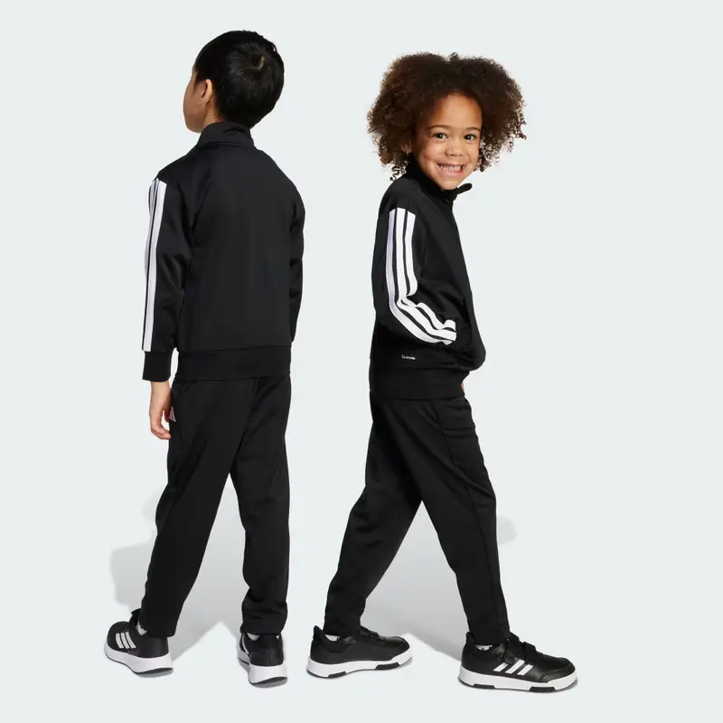 Tuta Essentials Climacool Kids Black miniatura 3