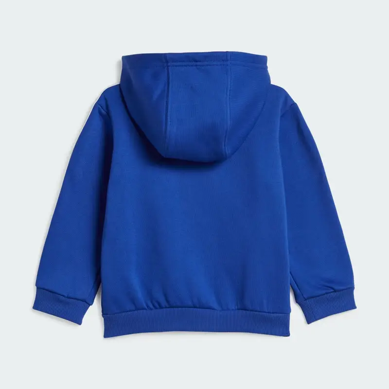 Tuta Essentials Full-Zip Hooded Jogger Semi Lucid Blue miniatura 3