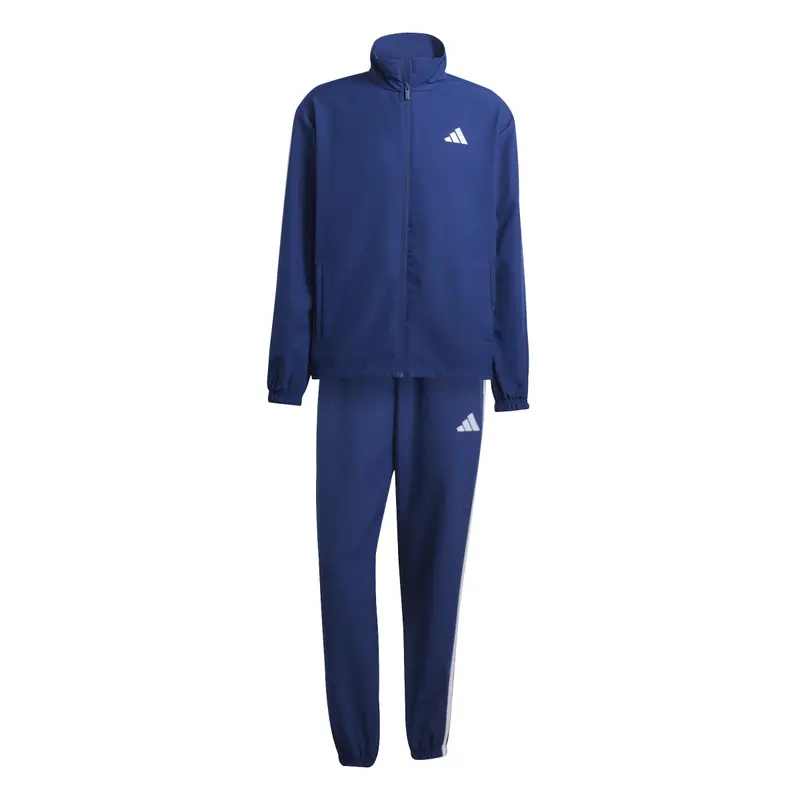 Tuta in tela 3 bande adidas Sportswear Basic Bleu