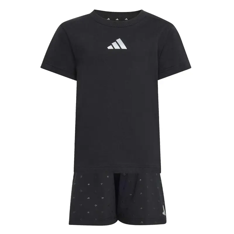 Tuta per bambina adidas Seasonals Glam Noir