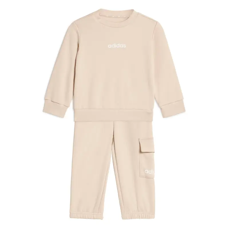 Tuta per bambini adidas Essentials Beige