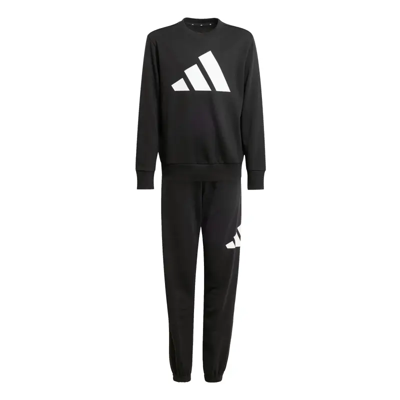 Tuta per bambini adidas Essentials Noir