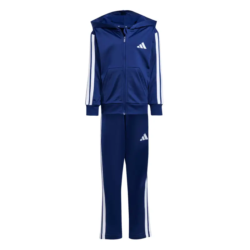 Tuta per bambini adidas Essentials Stripes Bleu