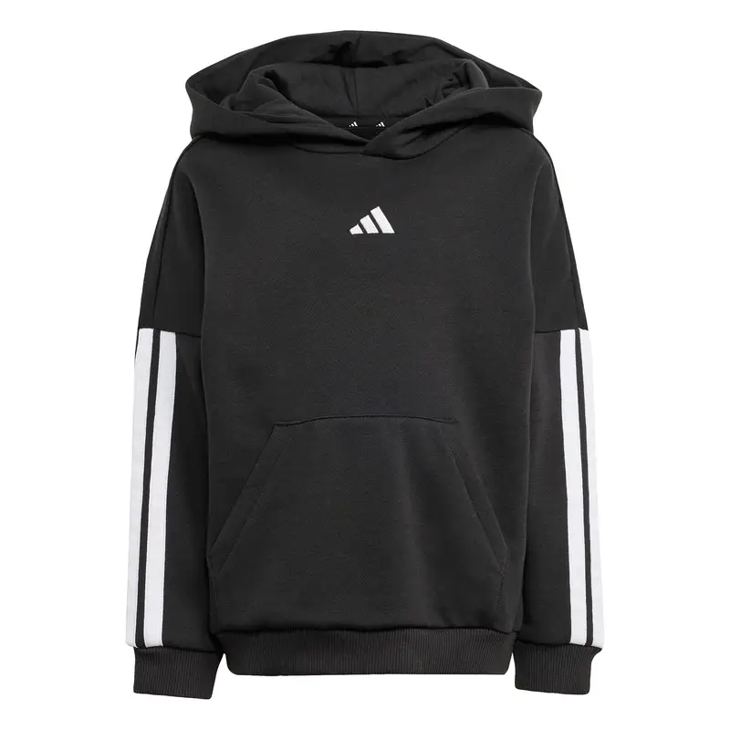 Tuta per bambini adidas Essentials Stripes Noir