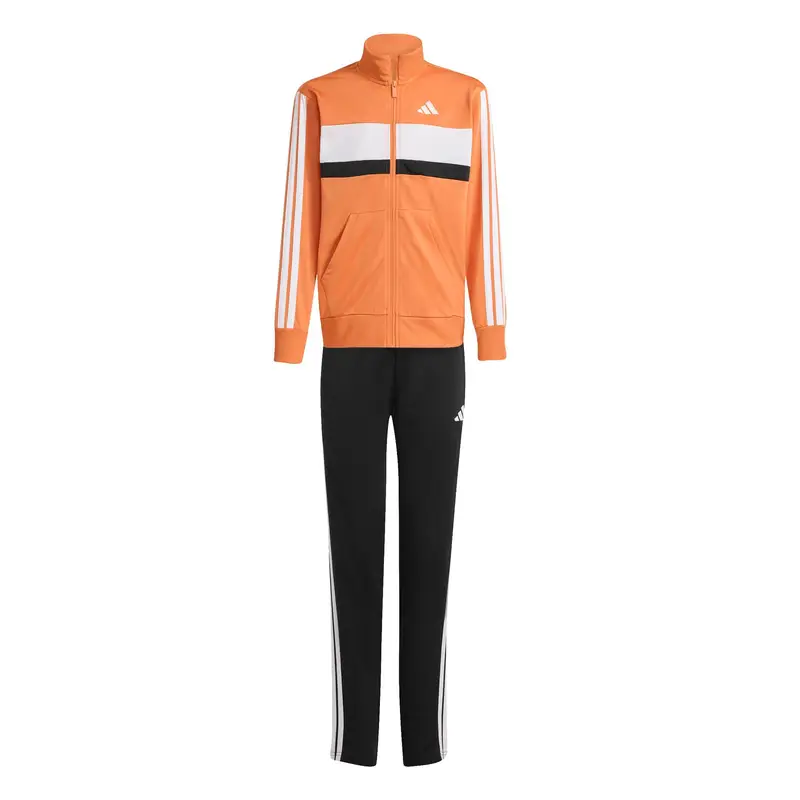 Tuta per bambini adidas Essentials Tiberio 3-Stripes Orange