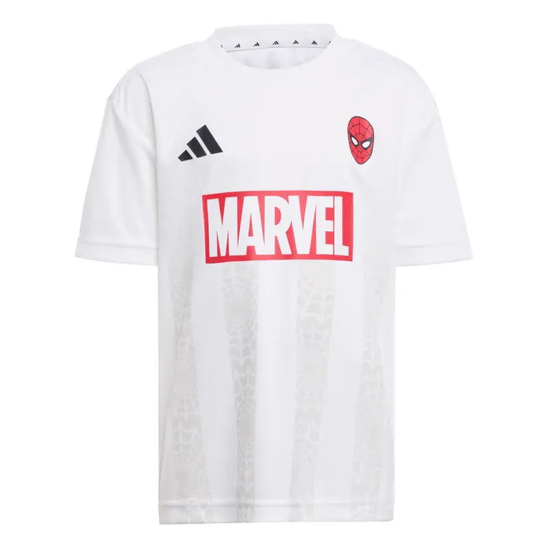 Tuta per bambini adidas Marvel Spider-Man Blanc
