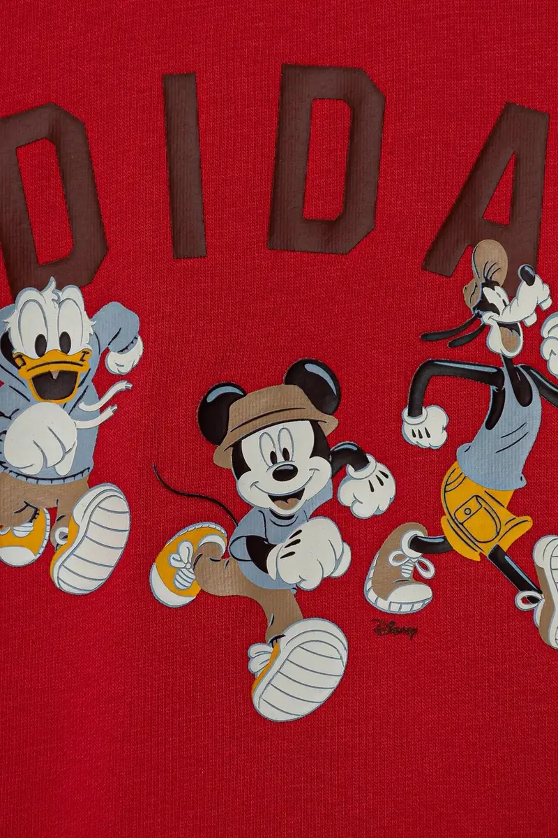 tuta per bambini x Disney colore rosso JN6101 miniatura 4