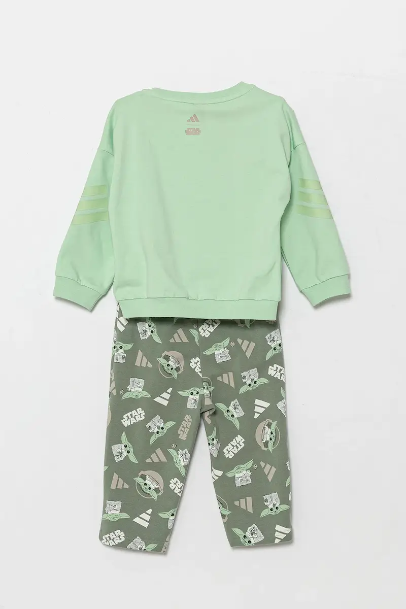 tuta per bambini x Star Wars colore verde JF3631 miniatura 2