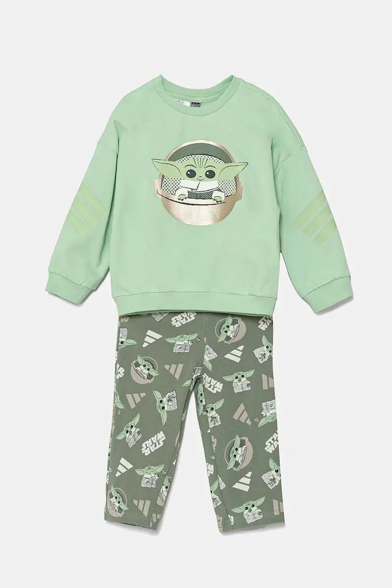tuta per bambini x Star Wars colore verde JF3631