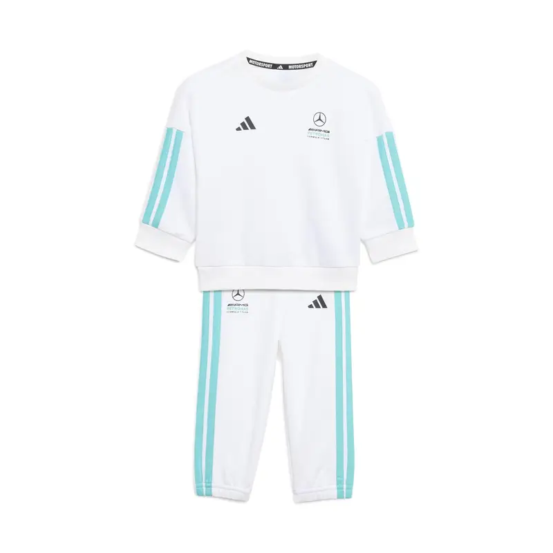 Tuta per bambino Mercedes AMG Petronas Formula 1 Team DNA Blanc