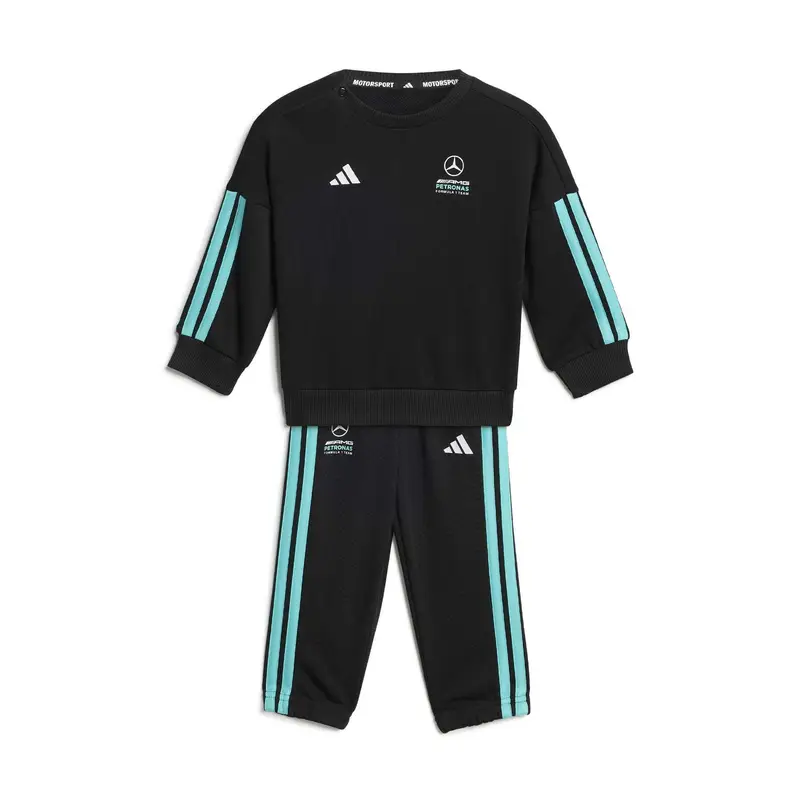Tuta per bambino Mercedes AMG Petronas Formula One Team DNA Noir