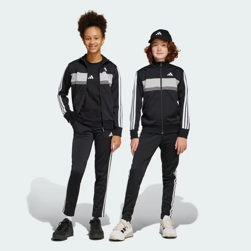 Tuta Seasonal Essentials Tiberio 3-Stripes Tricot Junior Black