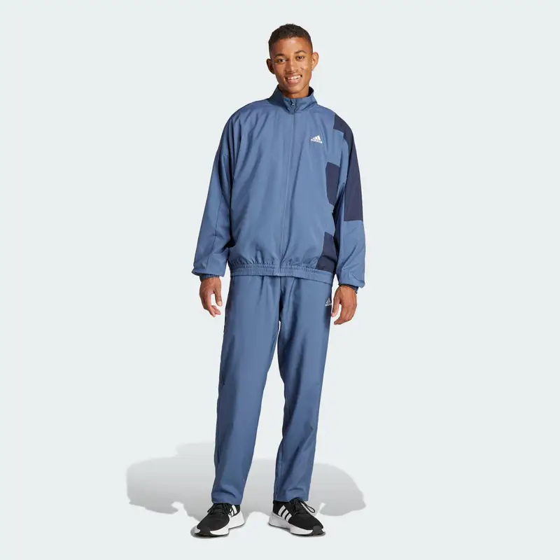 Tuta Sportswear Colorblock | Adidas Blu baltico